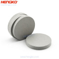 Пользовательский размер пор спех 0,5 2 10 микрон порошок из нержавеющей стали, спеченная фильтровая диск